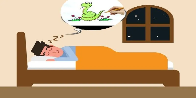 Việc mơ thấy rắn thường xuất phát từ những cảm xúc lo âu